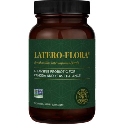 Latero-Flora Probiotic 60 count by Global Healing Center
