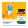 Country Life L-Carnitine 500mg  60 Vegan Capsules | Supports Energy Production & Fat Metabolism | Includes Vitamin B6 for Utilization | Gluten-Free, Certified Vegan Amino Acid Supplement view 2