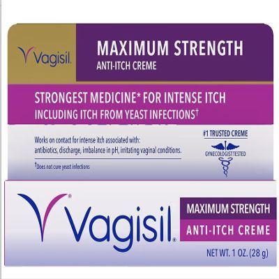 Vagisil Anti-Itch Crme, Maximum Strength, 1 Ounce