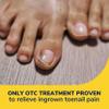 Dr. Scholl's Ingrown Toenail Pain Reliever, 0.3oz // Medicated Gel Softens Nails for Easy Trimming and Foam Ring and Bandage Protect the Affected Area White view 3