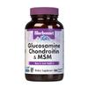 Bluebonnet Nutrition Glucosamine Chondroitin Plus MSM, Glucosamine, Chondroitin Sulfate, Vitamin C & OptiMSM, Bone & Joint Health, Non GMO, Gluten Free, Soy Free, Milk Free, 180 Vegetable Capsules view 1