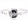 Mesinya Girls Boys 1''(25mm) Music Notes Aromatherapy /316L s.steel Essential Oils Diffuser Locket bracelet bangle (Style 5) view 1