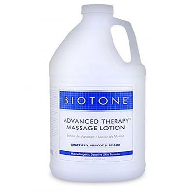 Biotone Advanced Therapy Massage Lotion, Half Gallon (64 Ounces)