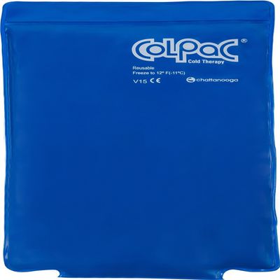 Chattanooga ColPac - Reusable Gel Ice Pack - Half Size - 7.5 in x 11 in (19 cm x 28 cm) - Cold Therapy - Knee, Arm, Elbow, Shoulder, Back - Aches, Swelling, Bruises, Sprains, Inflammation