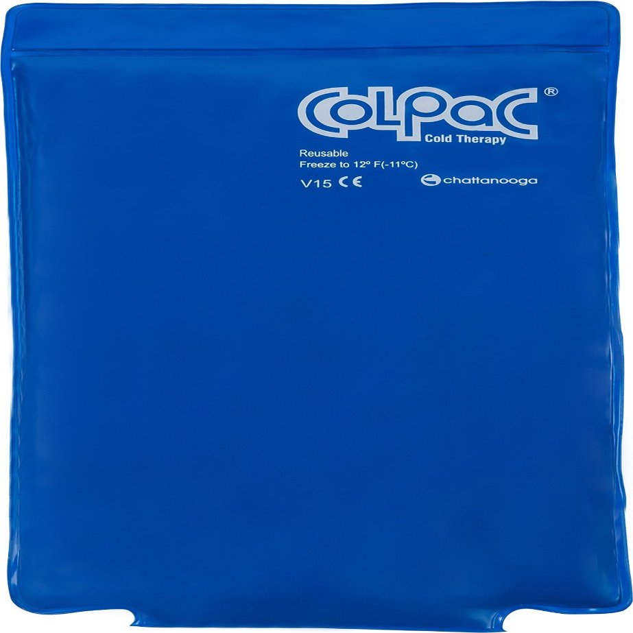 Chattanooga ColPac - Reusable Gel Ice Pack - Half Size - 7.5 in x 11 in (19 cm x 28 cm) - Cold Therapy - Knee, Arm, Elbow, Shoulder, Back - Aches, Swelling, Bruises, Sprains, Inflammation