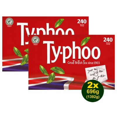 Typhoo Tea Bags (240) - Pack of 2