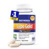 Enzymedica Lypo Gold, High Potency Lipase Digestive Enzymes for Fat Digestion, Supports Occasional Bloating Relief & Digestive Health, Keto-Friendly, Vegan, 60 Capsules view 1