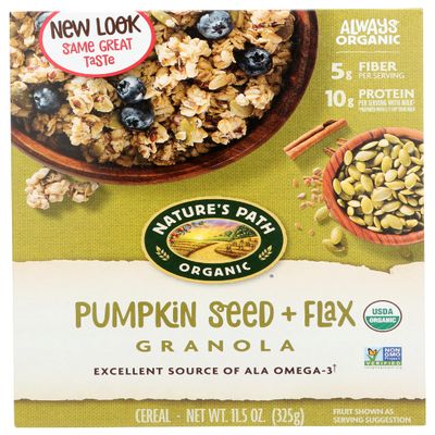 Nature's Path Flax+ w/Pumpkin Seeds Granola - 11.5 oz
