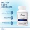 Elon Matrix 5000 Complete Multivitamin  Skin, Hair and Nail Growth Vitamins  Healthy Hair Growth Vitamins for Women & Men  5000Mcg Biotin Supplement (60 Day Supply) view 2