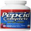 Pepcid Complete Dual Action Acid Reducer and Antacid Berry Flavored Chewable Tablets 100 Count Bottle view 1
