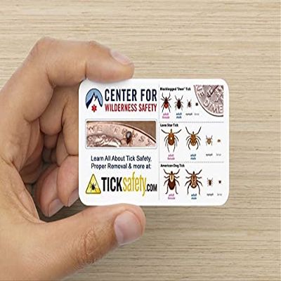 Center for Wilderness Safety Tick Identification Cards (Set of 10 Cards)