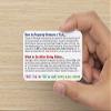 Center for Wilderness Safety Tick Identification Cards (Set of 10 Cards) view 2