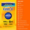 Ester-C Vitamin C 1000 mg Coated Tablets, Immune System Booster, Stomach-Friendly Supplement, 120 Count view 3