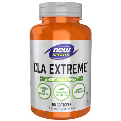 NOW Sports, CLA Extreme With Guarana & Green Tea, 90 Softgels
