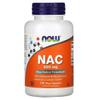 NOW Foods, Nac 600mg, 100 Capsules view 1