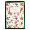 Graphique Pretty Floral Boxed Notecards, 16 Colorful Floral "Thank You" Message Cards, Embossed and Embellished Gold Foil Notecards with Matching Envelopes and Storage Box, 3.25" x 4.75" view 1