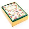 Graphique Pretty Floral Boxed Notecards, 16 Colorful Floral "Thank You" Message Cards, Embossed and Embellished Gold Foil Notecards with Matching Envelopes and Storage Box, 3.25" x 4.75" view 2