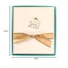 Graphique Just a Note La Petite Presse Boxed Notecards, 10 Embellished Gold Foil Blank"Thank You" Cards with Matching Envelopes and Storage Box, 3.25" x 4.75" view 4