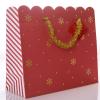 Graphique Plaid Holiday Gift Bags (Set of 3)  Tall and Slim Bags Measuring 4.5" x 4.5" x 13  Perfect for Wrapping Wine, Liquor, or Other Gifts view 4