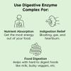 Nbpure Vegan Digestive Enzyme Complex  Daily Bloating, Gas, & Food Digestive Support for Women & Men  12 Enzymes & 3 Herbs  Lactase, Protease, Lipase, Ginger, Cinnamon, Peppermint + More view 2