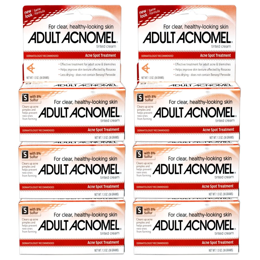Adult Acnomel Acne Medication 1.3 Oz (Pack of 6)