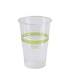 100% Compostable Cups by World Centric, Made from Ingeo PLA, for Cold Drinks, Clear, 9 oz (Pack of 2000) view 1