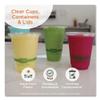 100% Compostable Cups by World Centric, Made from Ingeo PLA, for Cold Drinks, Clear, 7 oz (Pack of 2000) view 2