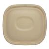 100% Compostable Unbleached Plant Fiber to Go Boxes, 32 oz, 8.8" x 6.8" x 2.25" (Pack of 400) view 1