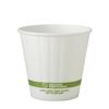 100% Compostable Cups by World Centric, Made from FSC Mix Paper, Hot Cups, 8 oz, White (Pack of 1000) view 1