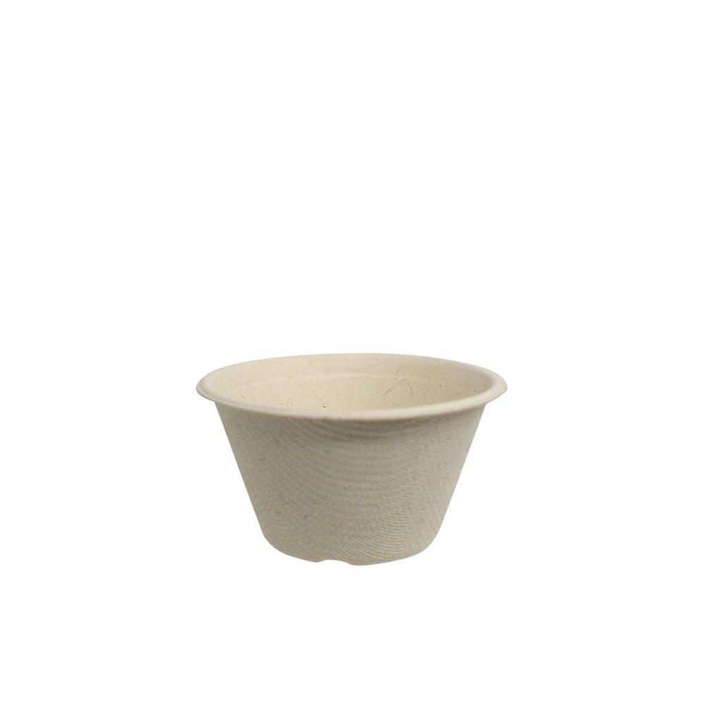 100% Compostable Portion Cups by World Centric, Made from Unbleached Plant Fiber, Souffle/Portion Cups, 2 oz (Pack of 2000)
