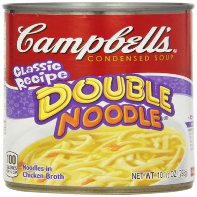 Campbell's Condensed Soup, Double Noodle, 10.5 Ounce (Pack of 24)