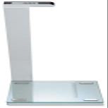 seca 719 Supra Waist High Digital Scale with Glass Platform