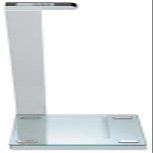 seca 719 Supra Waist High Digital Scale with Glass Platform