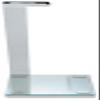 seca 719 Supra Waist High Digital Scale with Glass Platform view 1