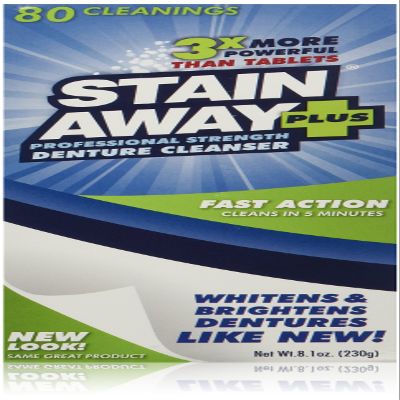 Stain-Away Plus Dental Cleanser, 8.1-Ounce (Pack of 3)