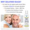 Cellfood Essential Silica Anti-Aging Formula, 4 fl oz - Supports Healthy Bones, Joints, Hair, Skin, Nails, Teeth & Gums - Easy to Absorb Liquid - Gluten Free, Thiaminase Free, Non-GMO - 40-Day Supply view 3