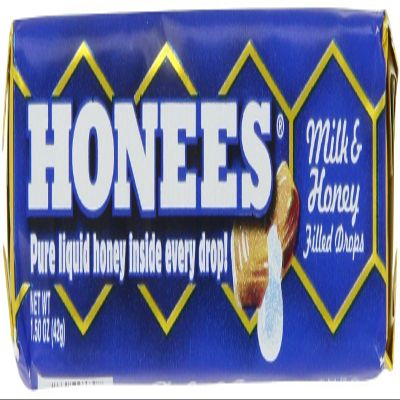 Ambrosoli Milk and Honey Honees Pure Liquid Honey Filled Drops 1.5 Ounce Packs (Pack of 24)