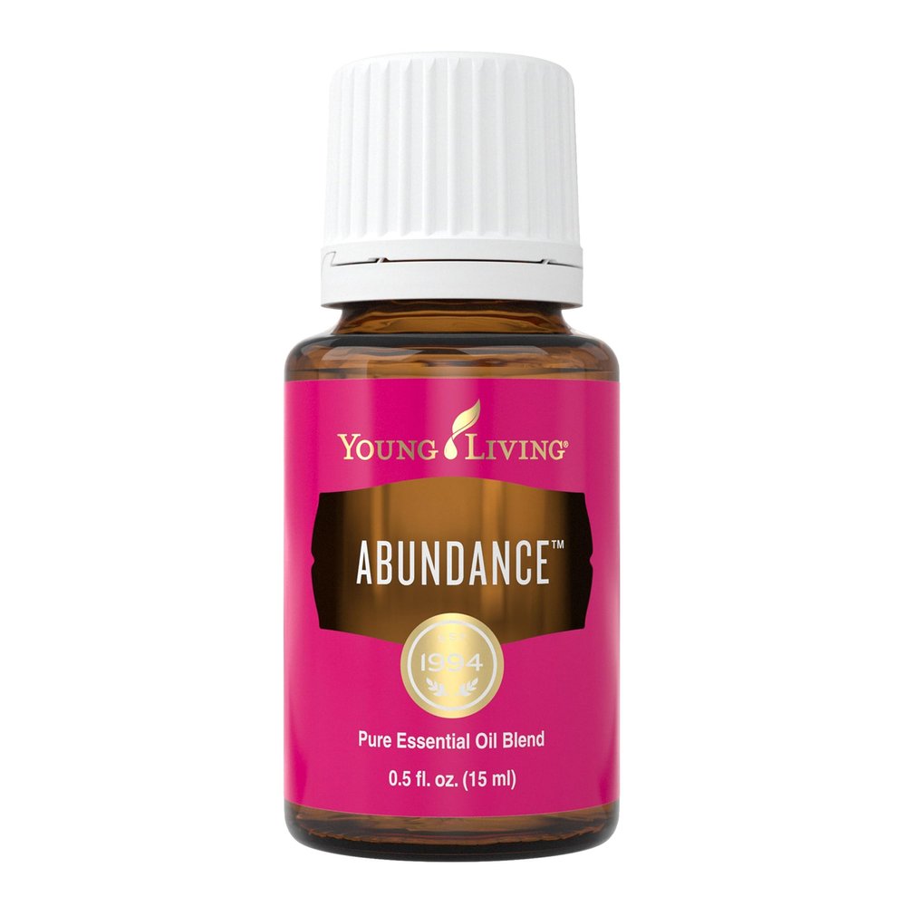 Young Living Abundance Essential Oil Blend | 15 ml | Warm, Uplifting Aromatherapy for Diffusing & Topical Use | Spicy, Invigorating Scent with Premium Botanical Oils