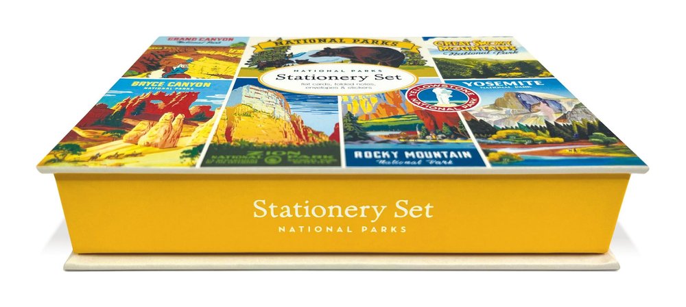 Cavallini Papers & Co. National Parks Stationery Set