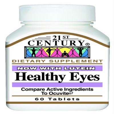 21st Century Healthy Eyes Tablets, 60 Count (Pack of 2)