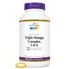 21st Century Triple Omega Complex 3 6 9 Enteric Coated Softgels, 180 Count Bottle (22875) view 1