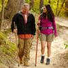 Brazos Handcrafted Wood Walking Stick, Twisted Cedar, Backpacker Style Handle, for Men & Women, Made in The USA, 55" view 3