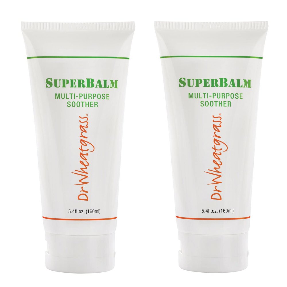 (Pack of 2) Dr Wheatgrass Superbalm 160ml - Antioxidant Rich, Multi-Purpose Soothing Cream