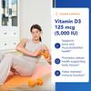 Pure Encapsulations Vitamin D3 125 mcg (5,000 IU) - Supplement to Support Bone, Joint, Breast, Heart, Colon, and Immune Health* - with Vitamin D - 120 Capsules view 3