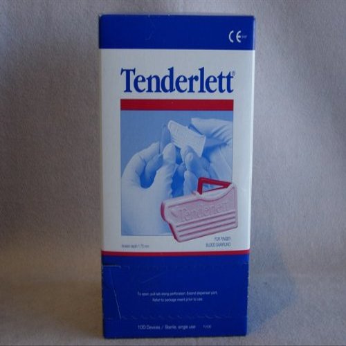 Tenderlett Fingerstick Incision Device (Pack of 100)