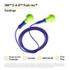 3M E-A-R Push-Ins Earplugs 318-1001, Corded, Poly Bag 100-Pair view 3