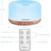 URPOWER 500ml Aromatherapy Essential Oil Diffuser Humidifier Room Decor Lighting with 4 Timer Settings, 7 LED Color Changing Lamp and Waterless Auto Shut-Off view 2