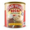 Caffe D'Vita Mocha Cappuccino Mix - Instant Cappuccino Mix, Gluten Free, No Cholesterol & Trans Fat, 99% Caffeine Free, Mocha Mix - 4 lb. can (64 oz.) view 1