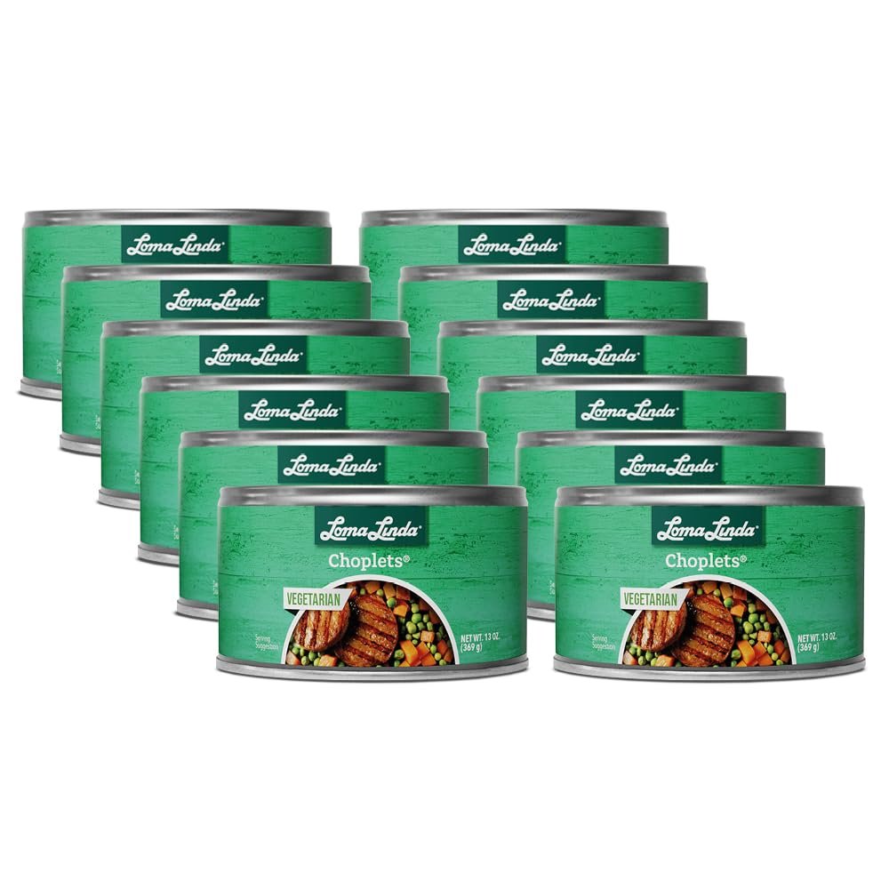 Loma Linda - Plant-Based Meats (Choplets (13 oz.), 12 Pack)