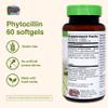Herbs Etc. Phytocillin: 60-Count Bottle of Softgels view 3